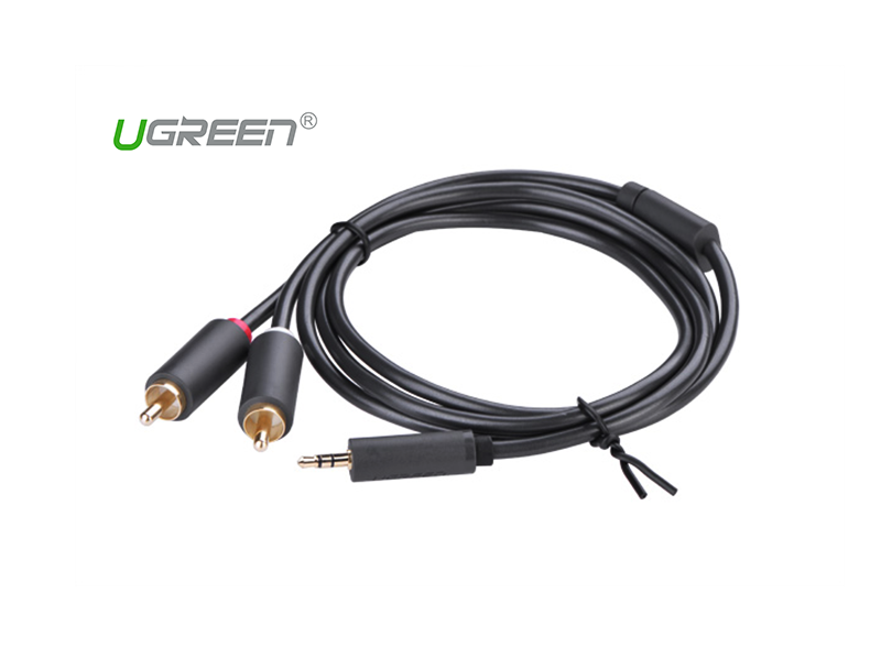 UGREEN 3.5mm Male to 2 RCA Male 1.5m Cable - Image 1